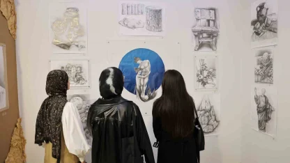 28 Güzel Sanatlar Akademisi öğrencisinden ‘Kabuk’ sergisi