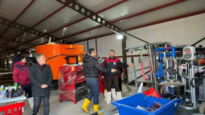 585 başlık küçükbaş işletmesi, yüzde 50 hibeyle faaliyete geçti