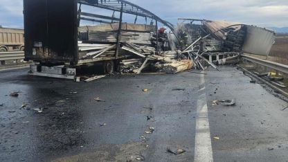 Bulgaristan’da tır kazası: 2 Türk şoför hayatını kaybetti