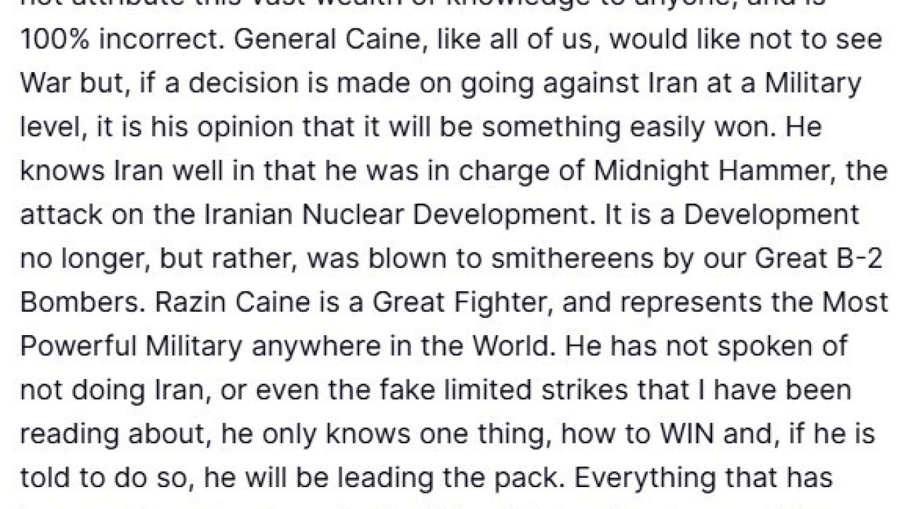 ABD Başkanı Trump: "Anlaşmaya varamazsak, İran ve halkı için çok kötü bir gün olur"