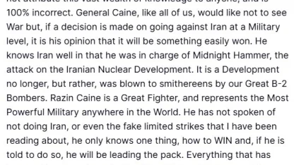 ABD Başkanı Trump: "Anlaşmaya varamazsak, İran ve halkı için çok kötü bir gün olur"