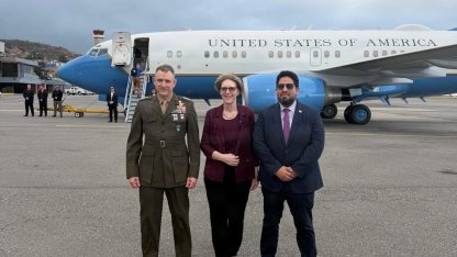 ABD heyeti Venezuela’da geçici hükümet yetkilileri ile bir araya geldi