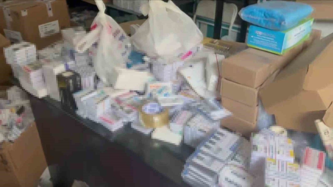 Adana’da 1 milyon 123 bin kaçak ilaç ele geçirildi