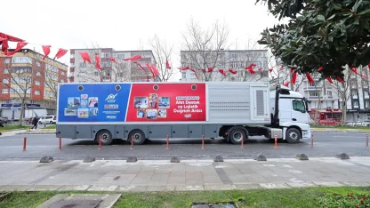 Afet Destek ve Lojistik Dağıtım Tırı’nın rotası Balkanlar