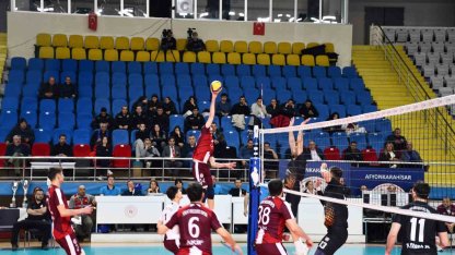 Afyonkarahisar’da voleybol finali tamamlandı