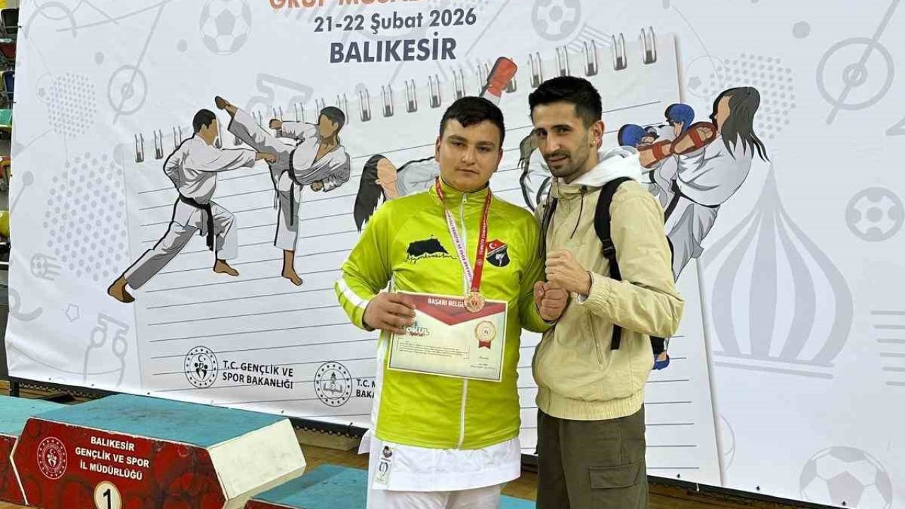 Afyonkarahisarlı genç karateci Türkiye final bileti aldı