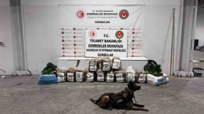 Ağrı’da Gürbulak Sınır Kapısı’nda 51 kilo 520 gram esrar ele geçirildi