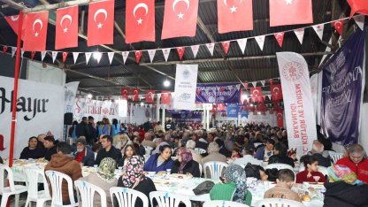 Akdeniz’de ilk iftar sofrası kuruldu