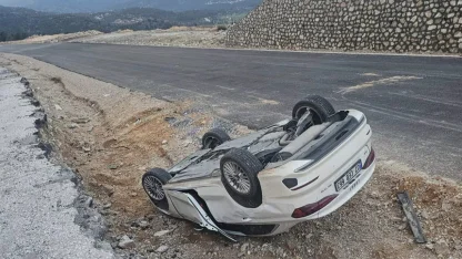 Akseki’de trafik kazası: 1 yaralı