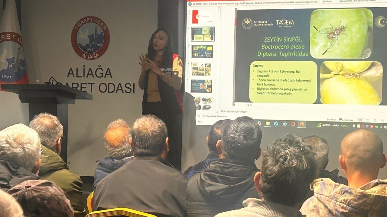 Aliağa’da tarımsal eğitimler aralıksız sürüyor
