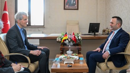 Almanya Federal Cumhuriyeti Büyükelçiliği elçisi Stefan Bredohl Erzurum’da
