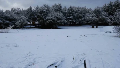 Ankara’da kar yağışı