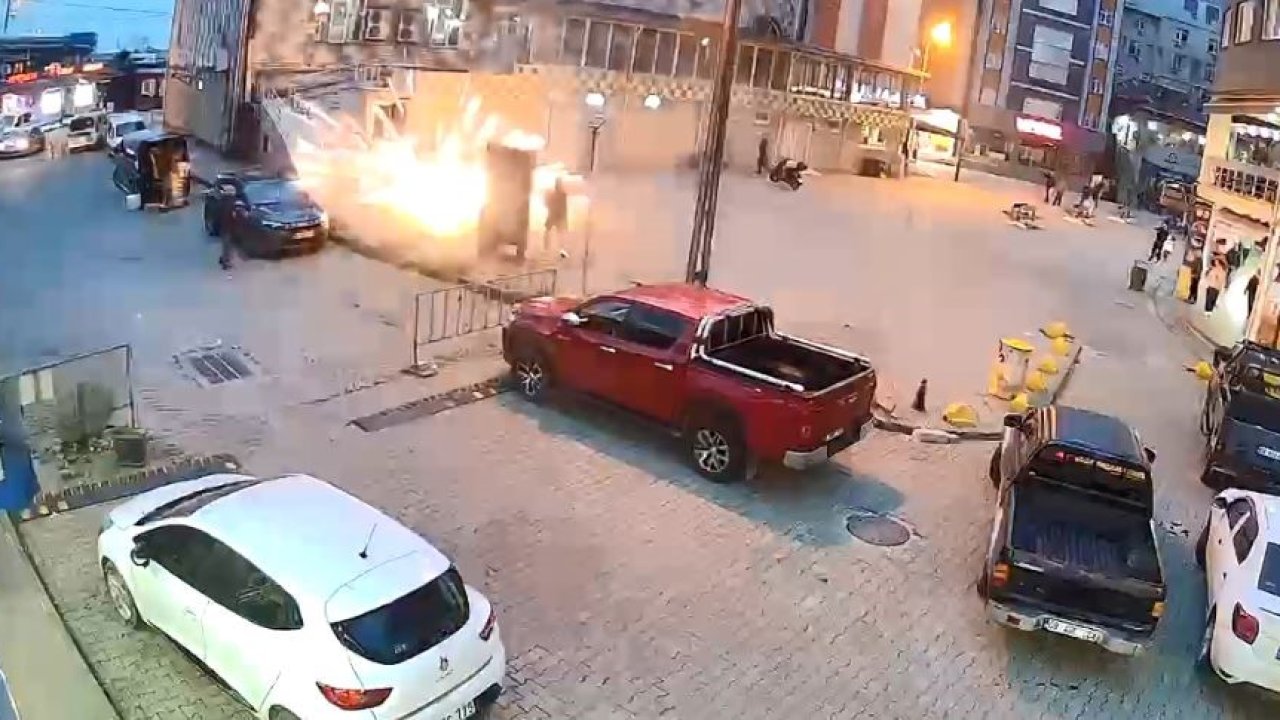 Artvin’de cami önünde atılan havai fişekler korku ve paniğe neden oldu