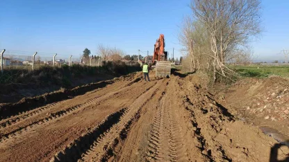 Aydın Büyükşehir Belediyesi’nin yol çalışmaları sürüyor