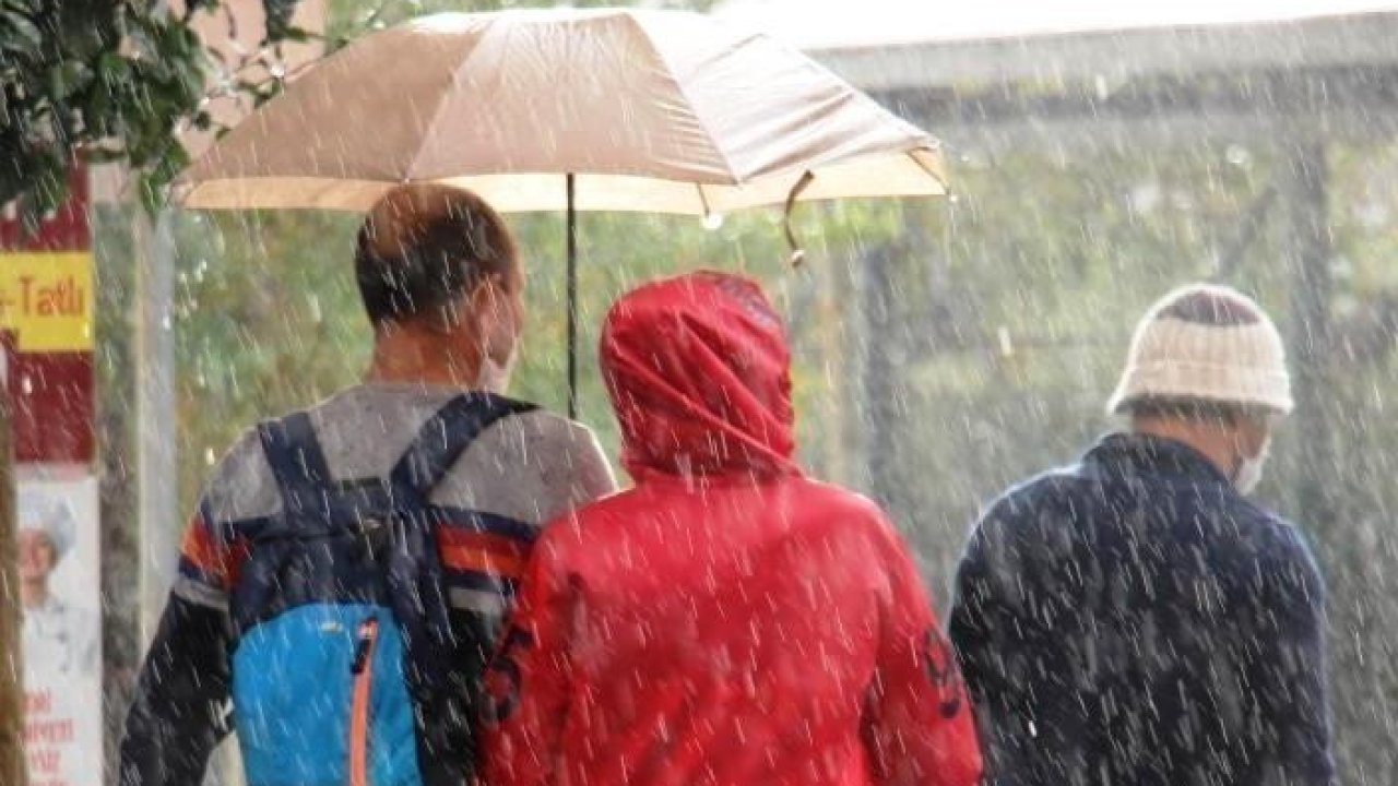 Aydın için kuvvetli sağanak uyarısı