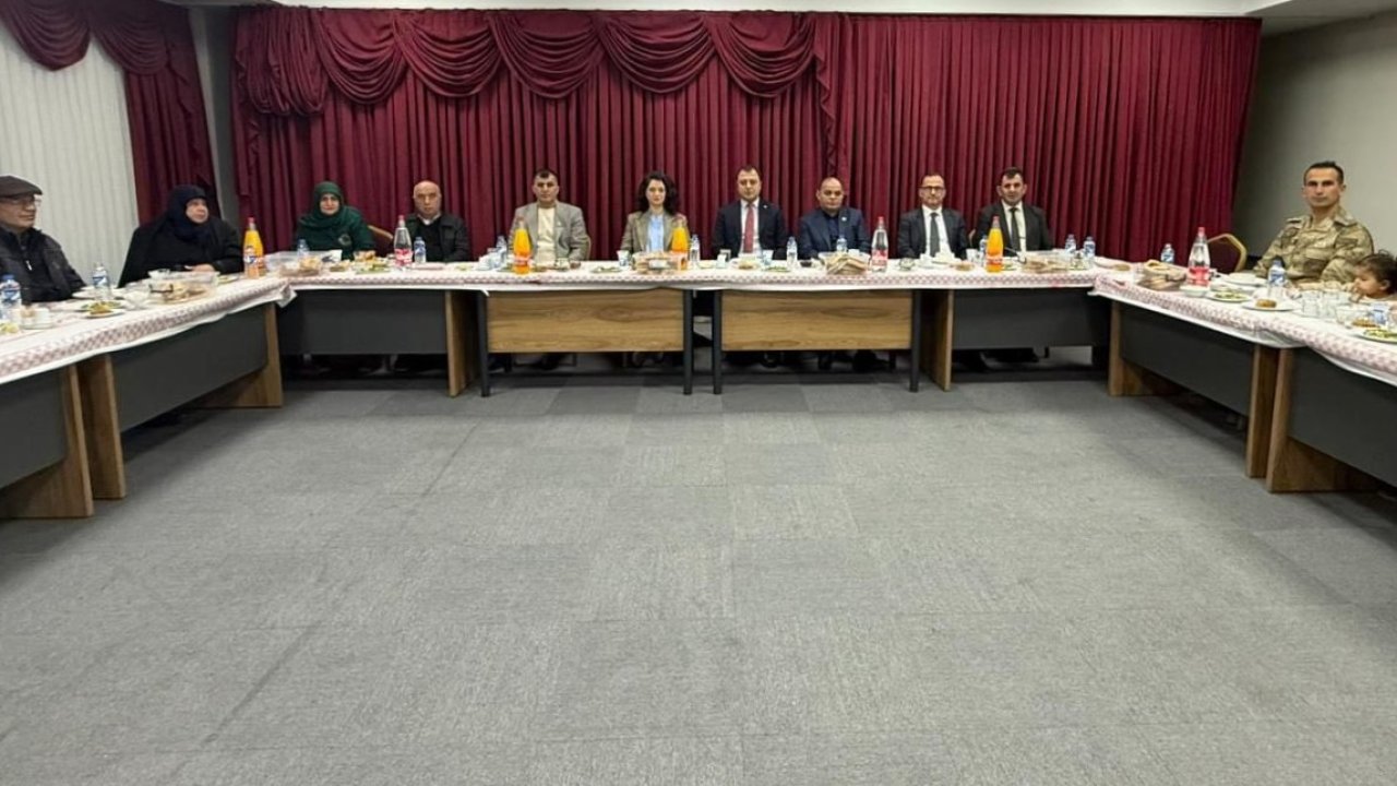 Aydıntepe’de şehit aileleri ve gaziler iftarda buluştu