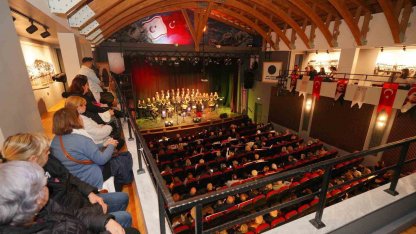 Ayvalık’ta Rauf Denktaş Kültür Merkezi perdelerini açtı