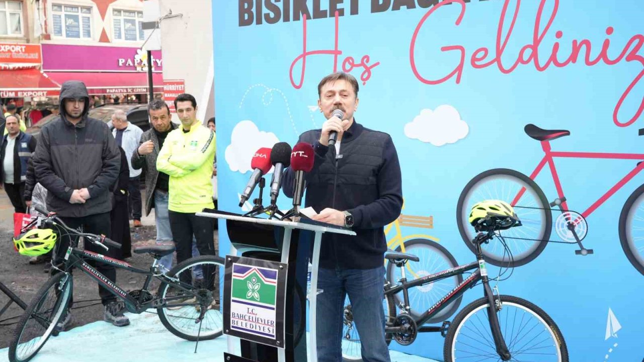 Bahçelievler’de pedallar sağlık ve çevre için döndü: 38’inci bisiklet çekilişi yapıldı