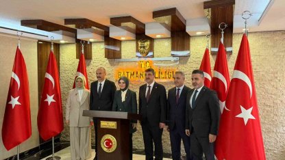 Bakan Göktaş Batman’da temaslarda bulundu