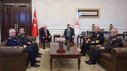 Bakan Güler ve komuta kademesinden İçişleri Bakanı Çiftçi’ye ziyaret