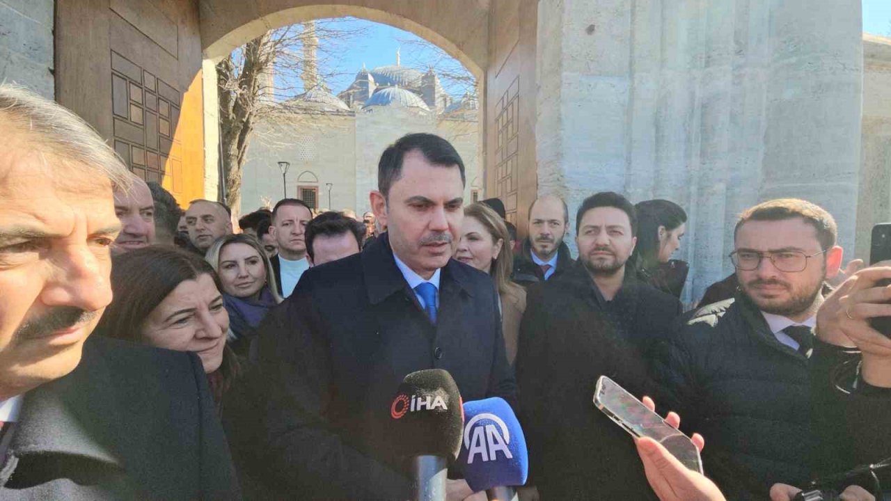 Bakan Kurum, restorasyonu tamamlanan Selimiye Camii’ni ziyaret etti