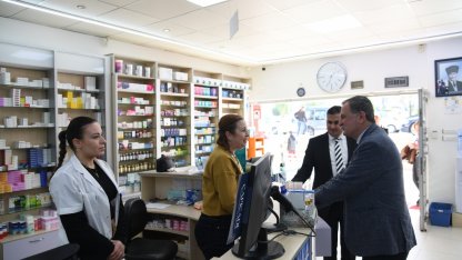 Başkan Balaban esnafın sorunlarına çözüm üretmek için sahada