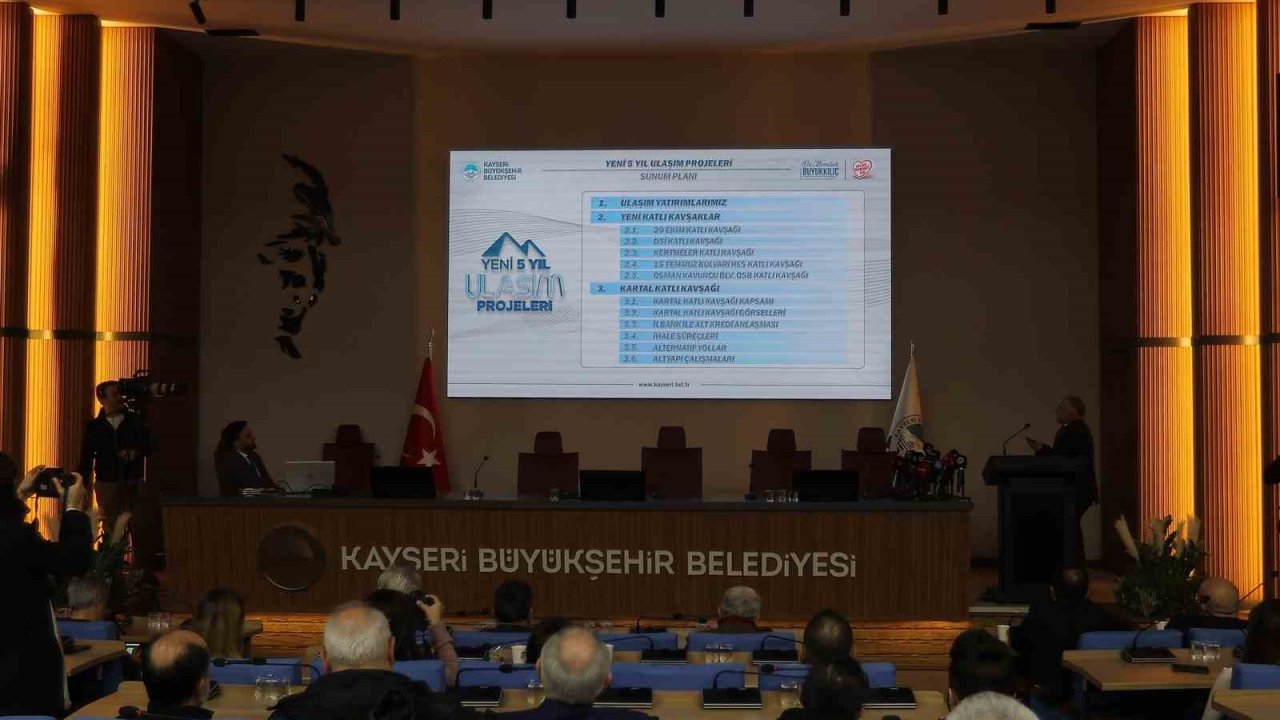 Başkan Büyükkılıç’tan ulaşım hamlesi: 2.4 milyar TL’lik 5 yeni katlı kavşak, 16 kilometre yol düzenlemesi