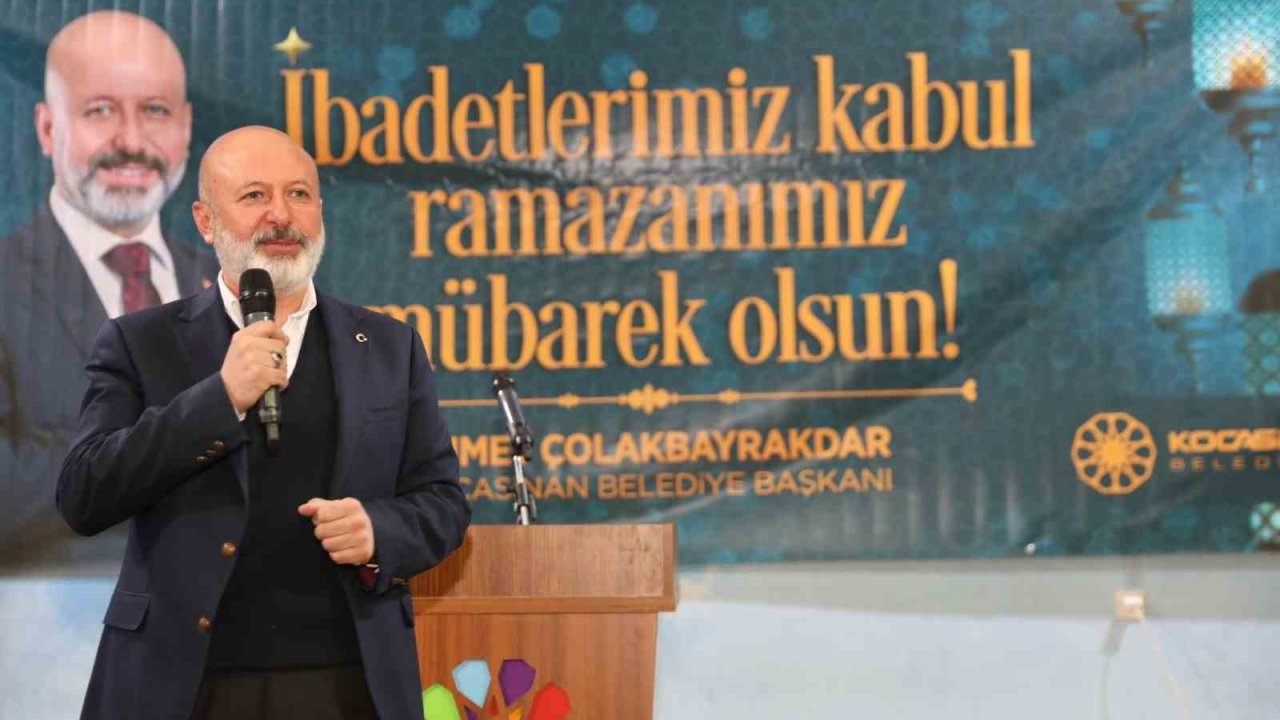 Başkan Çolakbayrakdar: "Huzurlu bir ramazan için tüm ekiplerimizle sahadayız"