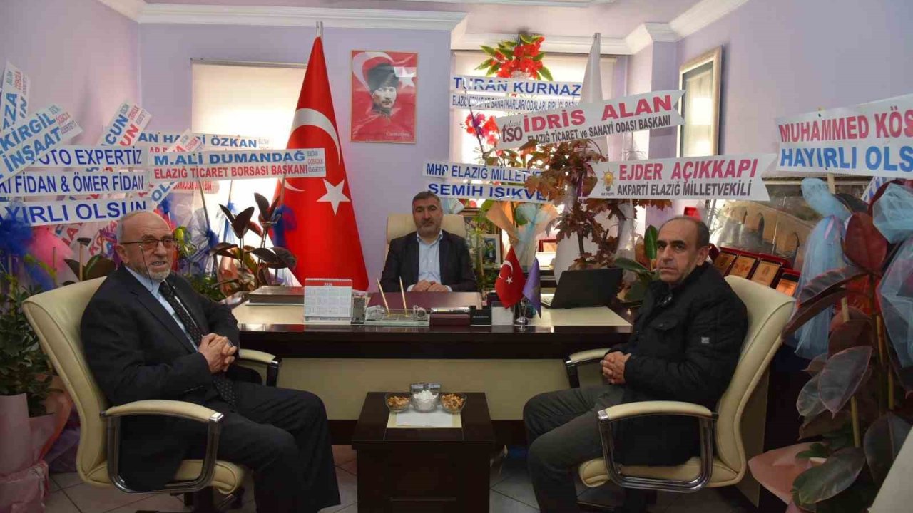 Başkan Dumandağ, Kovancılar ve Karakoçan’da temaslarda bulundu