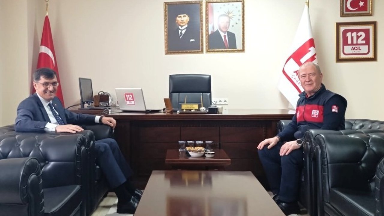 Başkan Eyüp Kahveci’den 112 Acil Çağrı Merkezi personeline tebrik