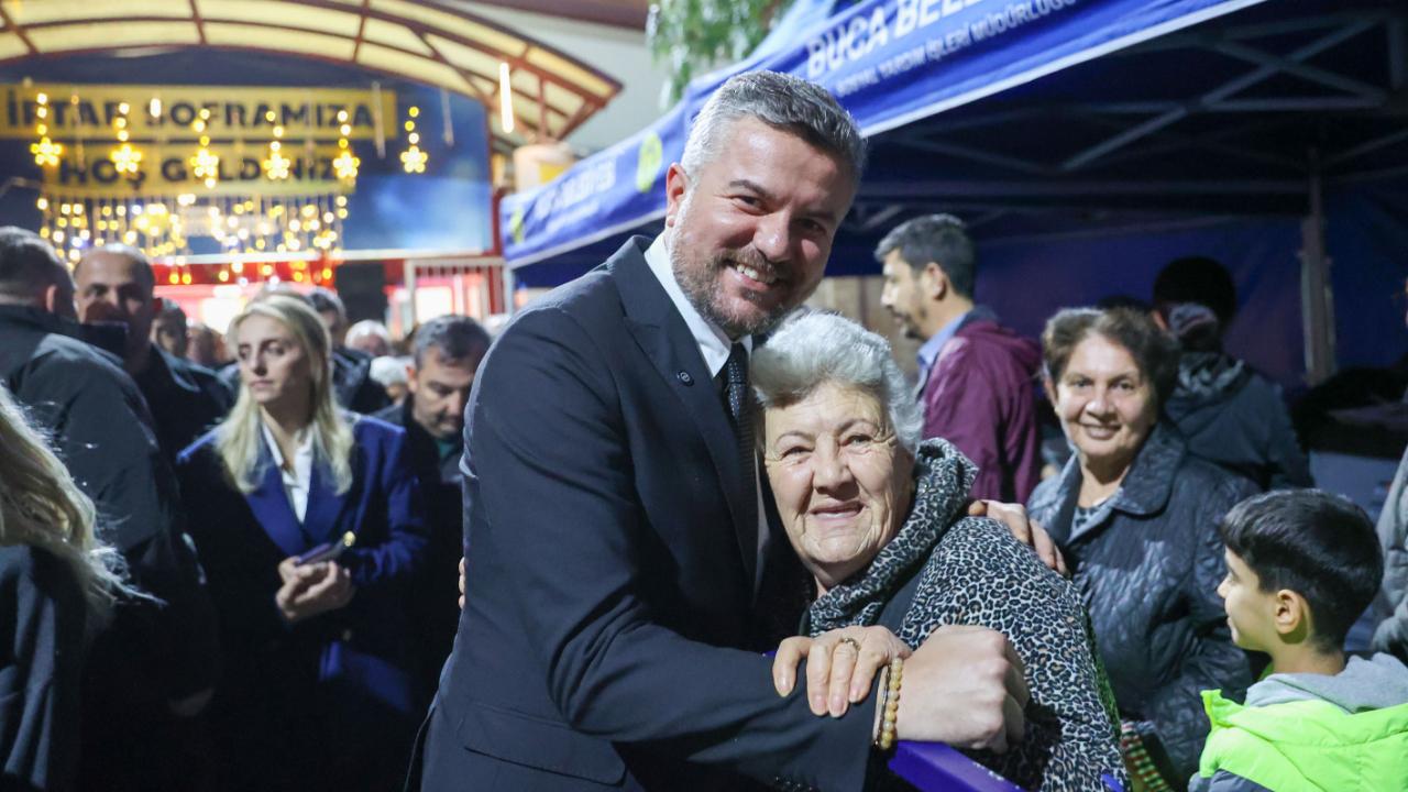 Başkan Görkem Duman Bucalılarla aynı sofrada buluştu