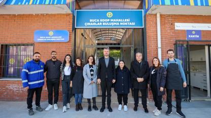 Başkan Görkem Duman Buca’nın çınarlarıyla buluştu