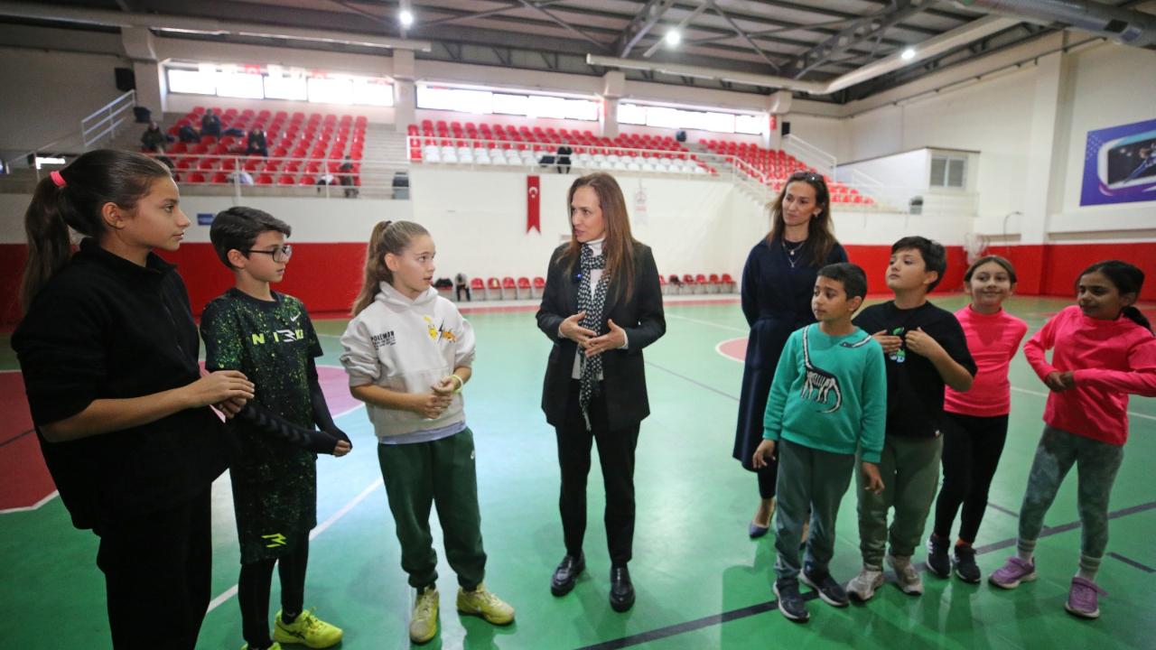 Başkan Ünsal’dan Sportif Yetenek Ölçüm Merkezi’ne ziyaret