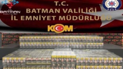 Batman’da kaçakçılık operasyonu