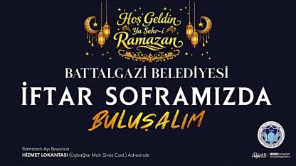 Battalgazi Belediyesi’nden Ramazan’da iftar hizmeti