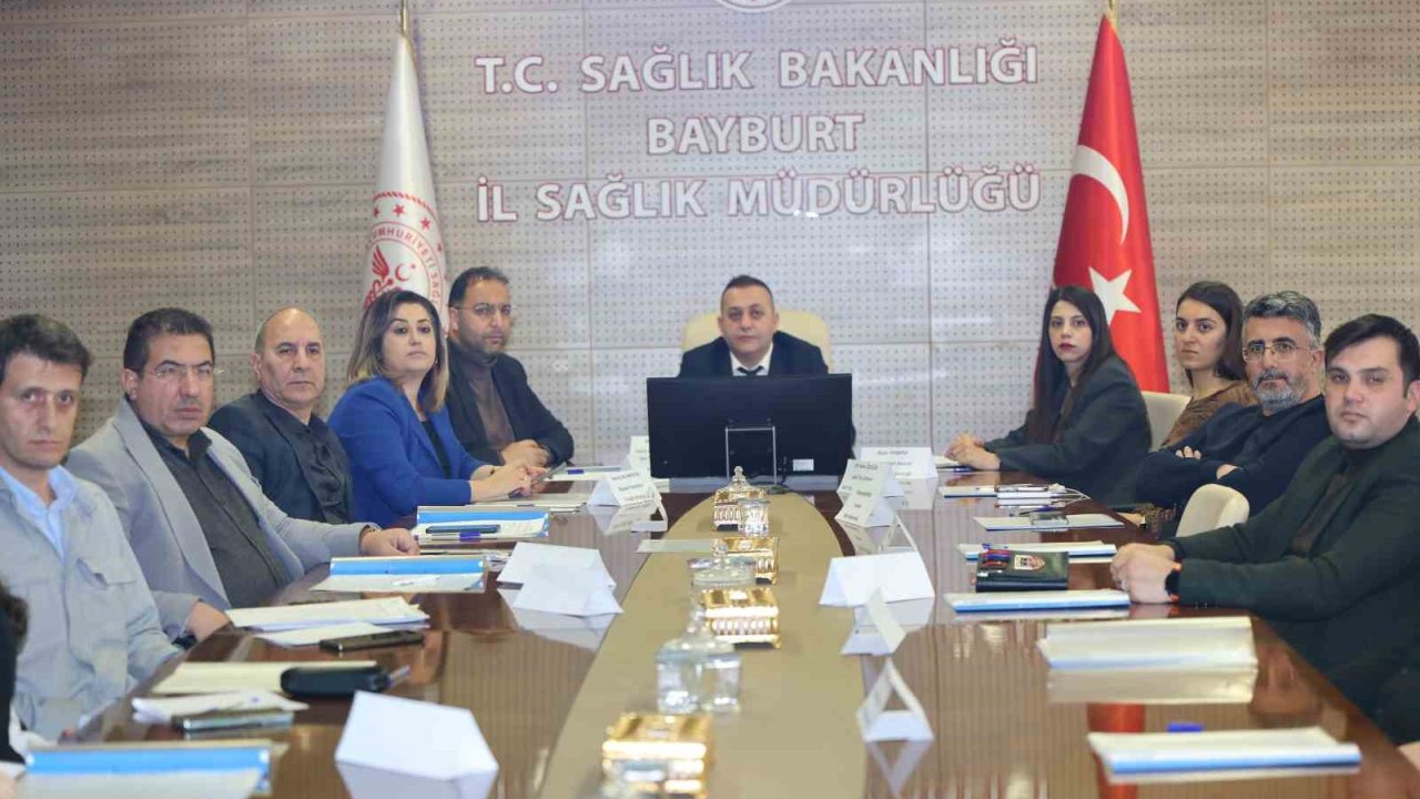 Bayburt’ta Çocuk İzlem Merkezi toplantısı yapıldı