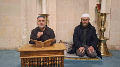 Bayburt’ta şehitler için tarihi camilerde mevlit okundu