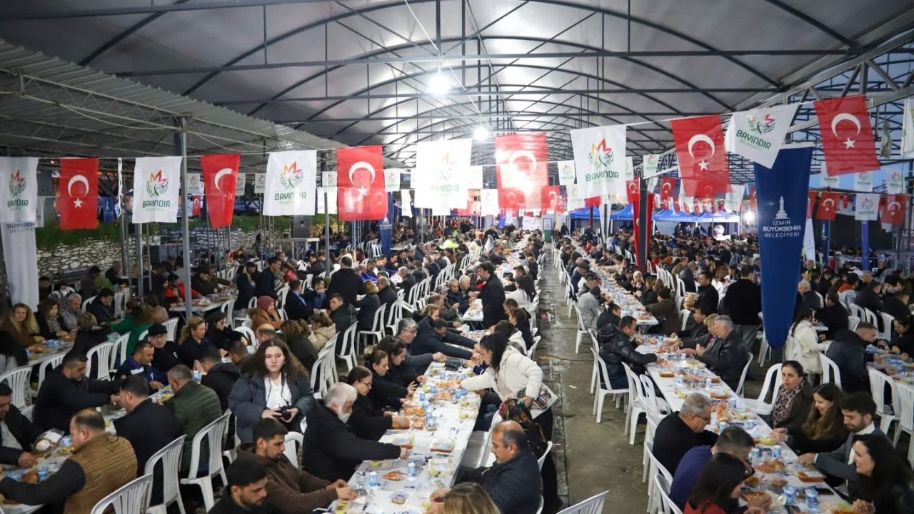 Bayındır’da birlik ve dayanışma iftarı