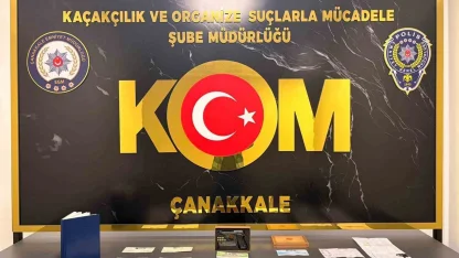 Biga’da tefecilik operasyonu: 2 tutuklama