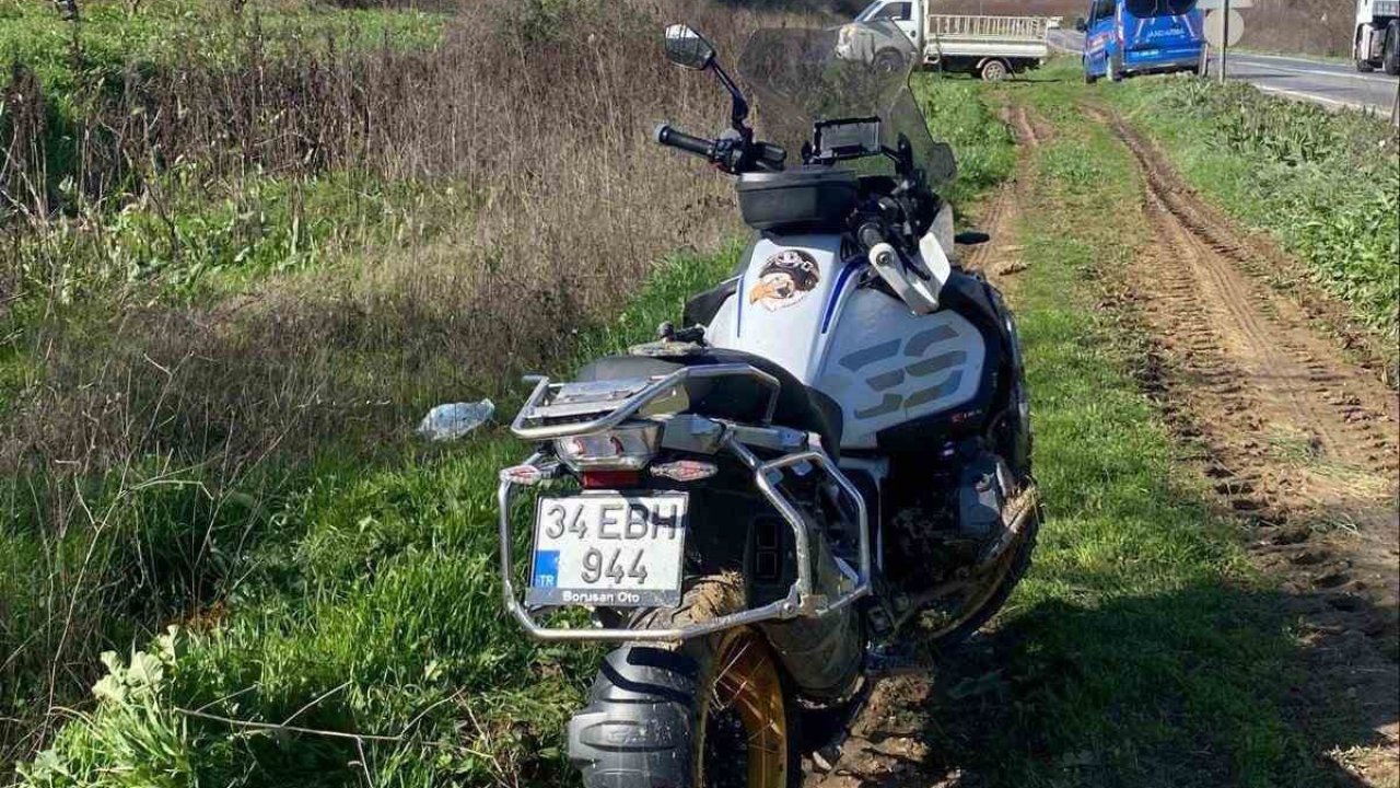 Bilecik’te kontrolden çıkan motosiklet devrildi: 1 yaralı