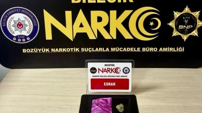 Bilecik’te uyuşturucu operasyonu: 1 gözaltı