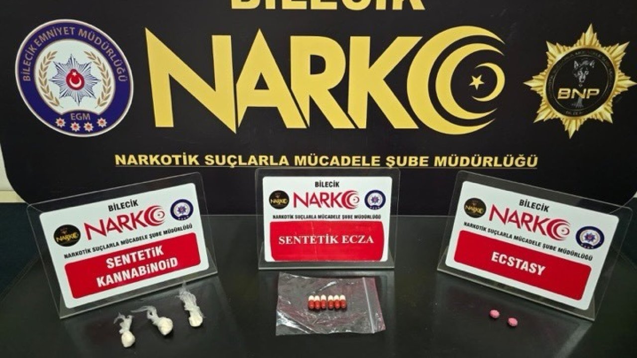 Bilecik’te uyuşturucu operasyonu: 4 şüpheli yakalandı