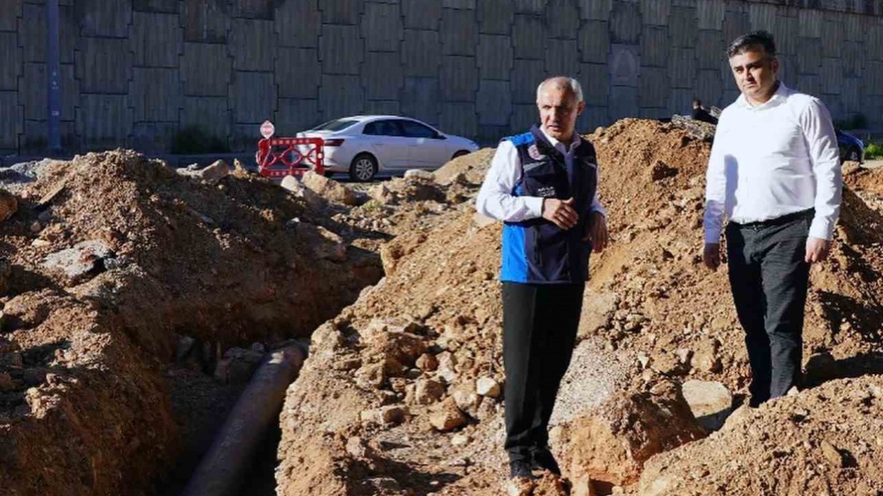 Bodrum’un su isale hatları yenileme çalışmaları devam ediyor