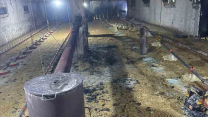 Bolu’da kümes yangını büyümeden söndürüldü