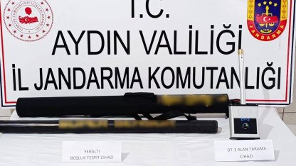 Bozdoğan’da kaçak define arayışı yapan şahıslar suçüstü yakalandı