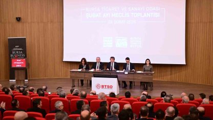 BTSO meclisi Bursa Business School’da toplandı