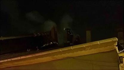 Burdur’da müstakil evin bacısında yangın