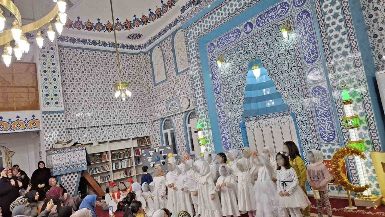 Bursa’da miniklerden "Ramazan, Cami ve Hayat" temalı etkinlik