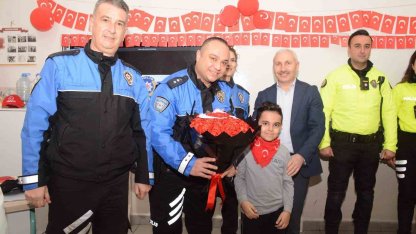 Bursa’da polislerden ilkokul öğrencilerine güvenlik eğitimi