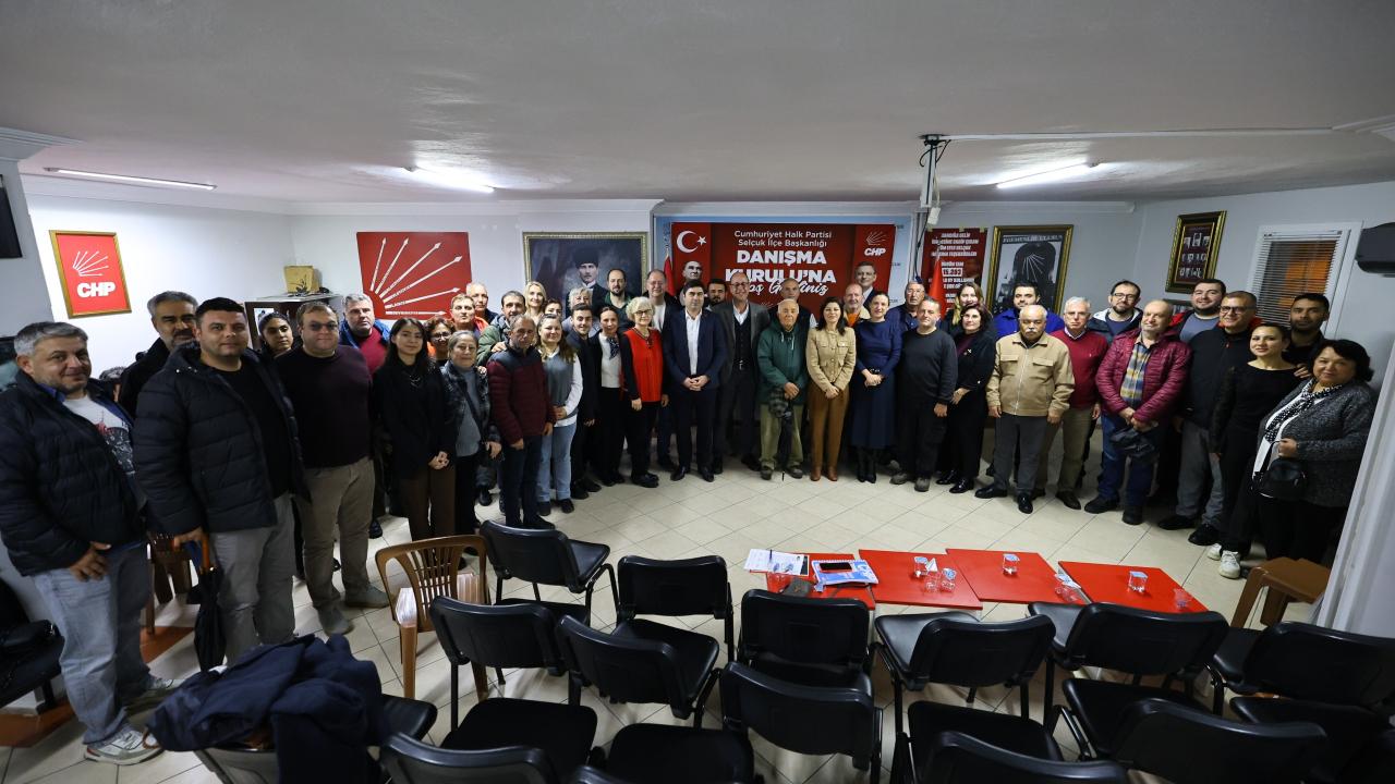 CHP Efes Selçuk İlçe Örgütü’nde Danışma Kurulu Toplantısı Yapıldı